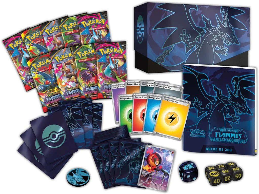 Pokémon – Coffret Dresseur d’Élite : Flammes Fantasmagorique. (ME 02) (FR)