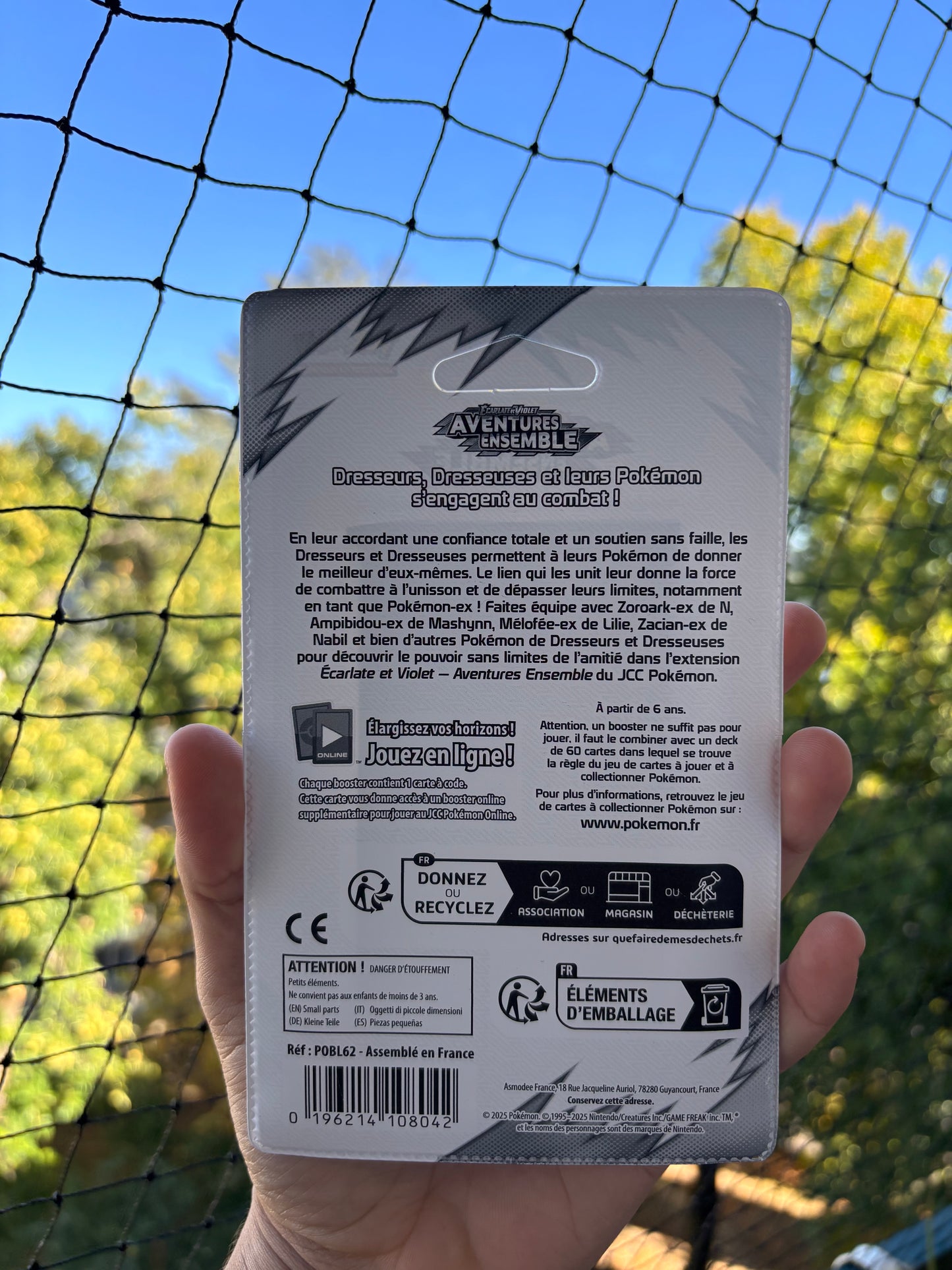 Pokémon – Booster Sous Blister Aventures Ensemble Écarlate & Violet (EV9) (FR)