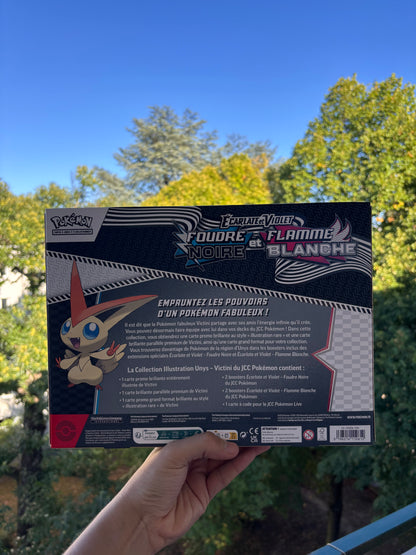 Pokémon – Coffret Victini : Foudre Noire & Flamme Blanche. (EV 10.5) (FR)