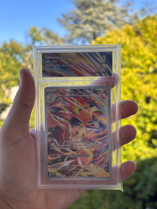 Carte Pokémon Typhlosion de Luth 190/182 - Écarlate & Violet Rivalités Destinées (FR)
