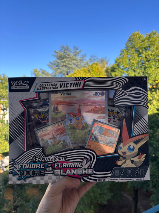Pokémon – Coffret Victini : Foudre Noire & Flamme Blanche. (EV 10.5) (FR)