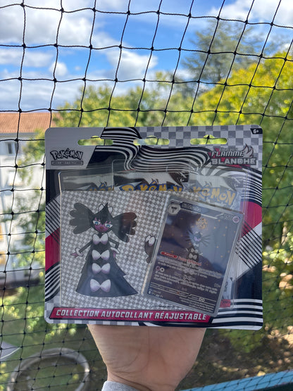 Pokémon – Collection Autocollant Réajustable Sidérella. Écarlate & Violet : Flamme blanche (EV 10.5)(FR)