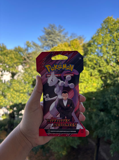 Pokémon – Booster sous blister CARTON Écarlate & Violet : Rivalités Destinées. (EV 10) (FR)