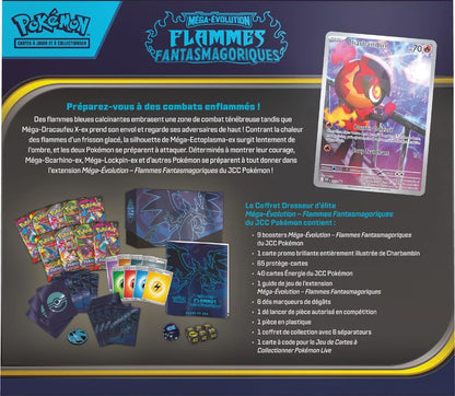Pokémon – Coffret Dresseur d’Élite : Flammes Fantasmagorique. (ME 02) (FR)