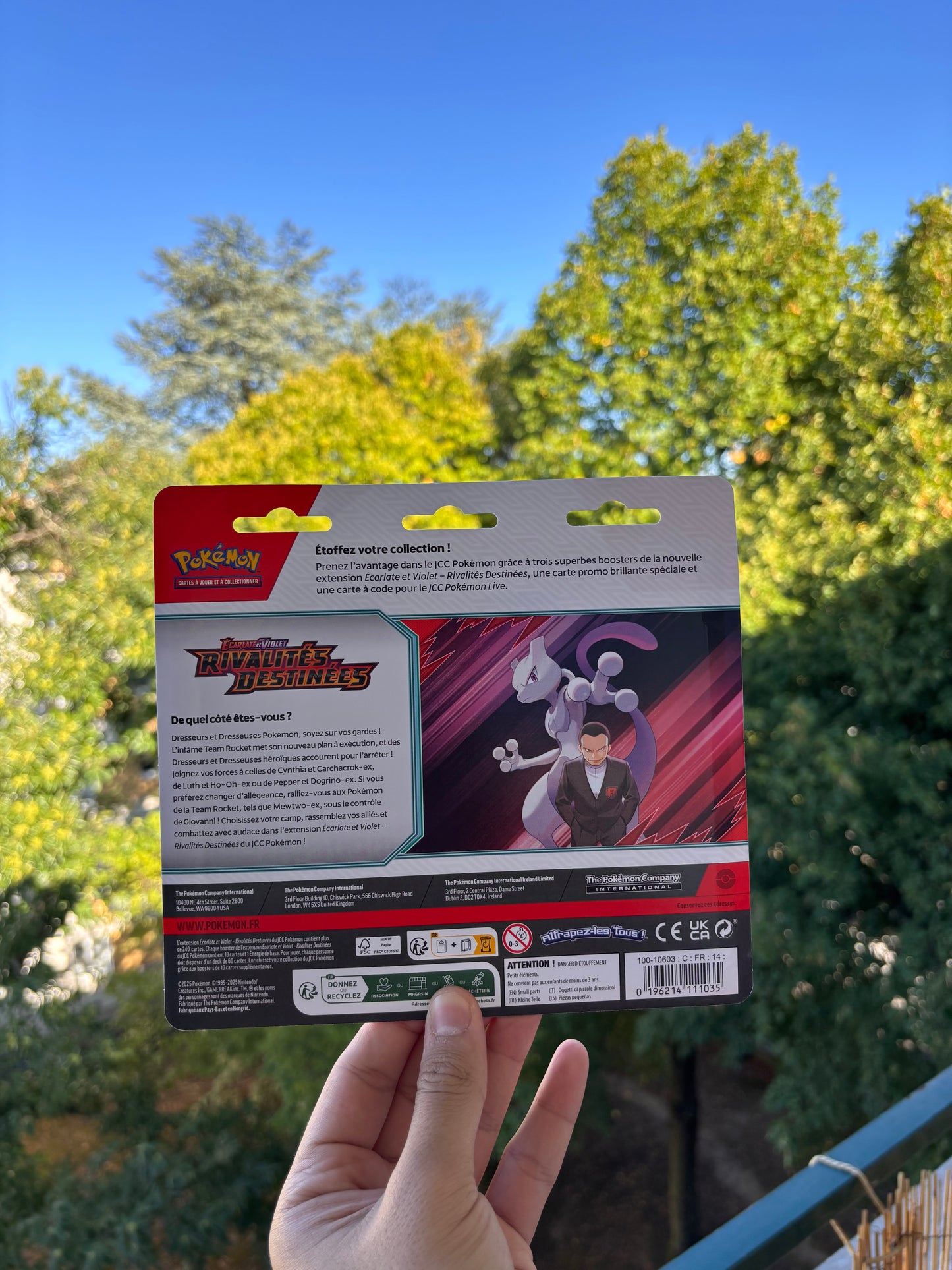 Pokémon – Tripack Écarlate & Violet : Rivalités Destinées. (EV 10) (FR)