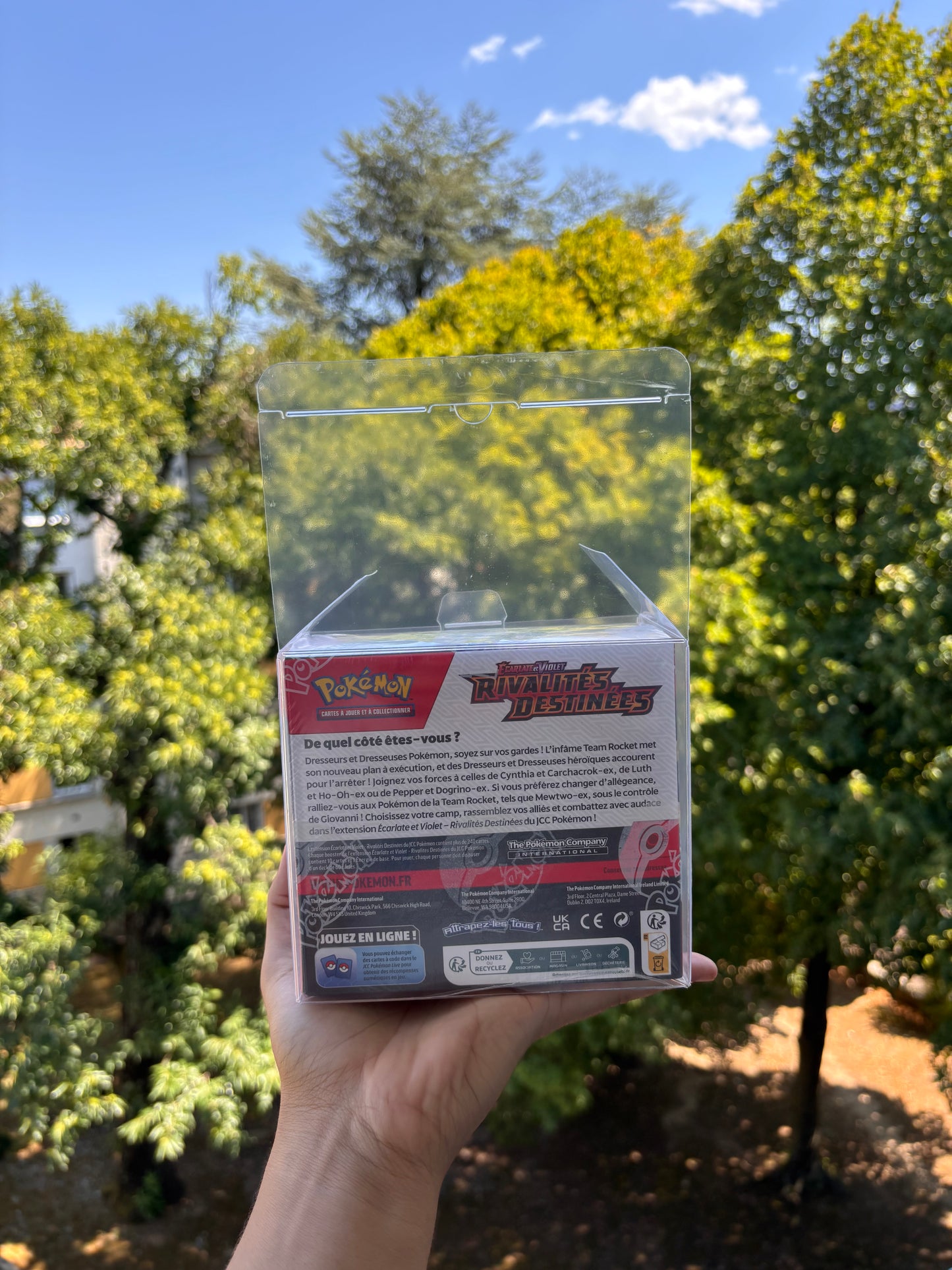 Protection souple pour Display Pokémon – 36 boosters