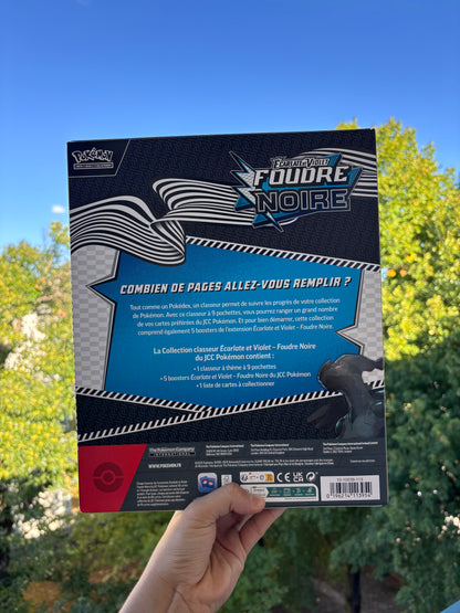 Pokémon – Collection Classeur Écarlate & Violet : Foudre Noire. (EV 10.5) (FR)