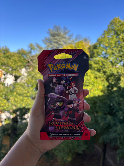 Pokémon – Booster sous blister CARTON Écarlate & Violet : Rivalités Destinées. (EV 10) (FR)