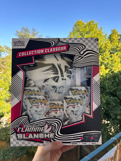Pokémon – Collection Classeur Écarlate & Violet : Flamme Blanche. (EV 10.5) (FR)