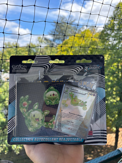 Pokémon – Collection Autocollant Réajustable Symbios. Écarlate & Violet : Foudre Noire (EV 10.5) (FR)