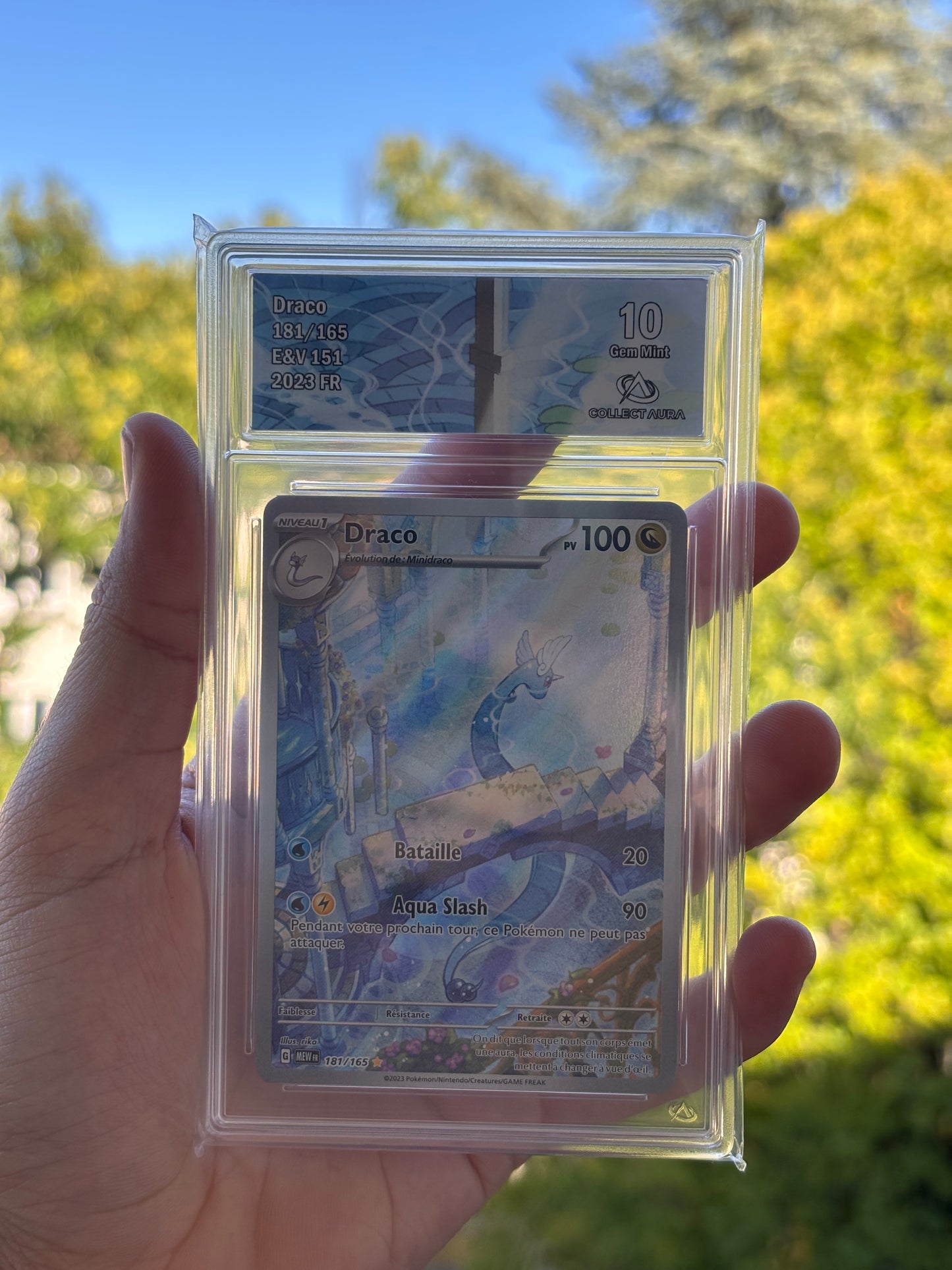 Pokémon Draco 181/165 - Édition Écarlate & Violet 151 (FR).