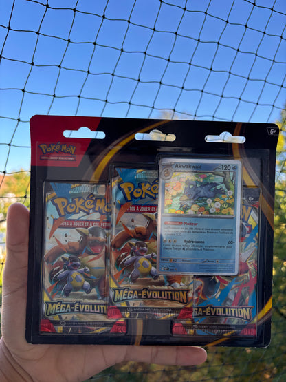 Tripack Pokémon – Méga Évolution(ME 01) (FR)