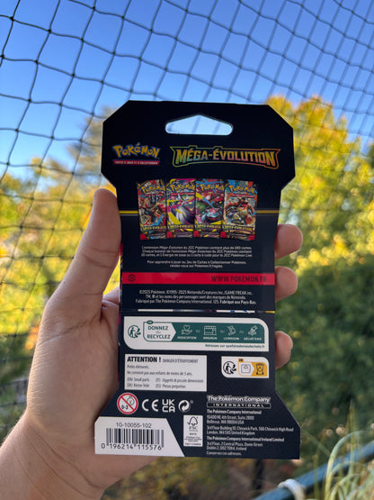 Booster Blister Pokémon – Méga Évolution. (ME 01) (FR)