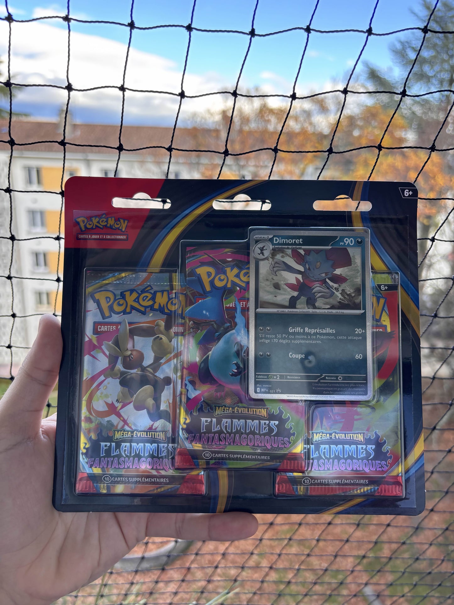 POKEMON - Tripack Flamme Fantasmagorique me02