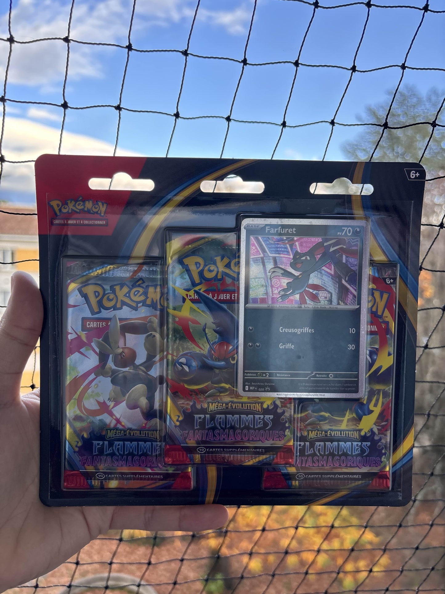 POKEMON - Tripack Flamme Fantasmagorique me02