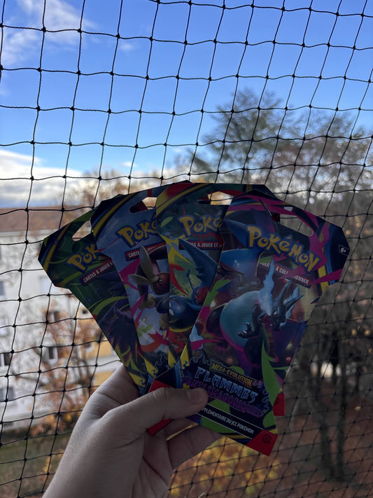 POKEMON - Artset Mega evolution : Flamme Fantasmagotique. (ME02).