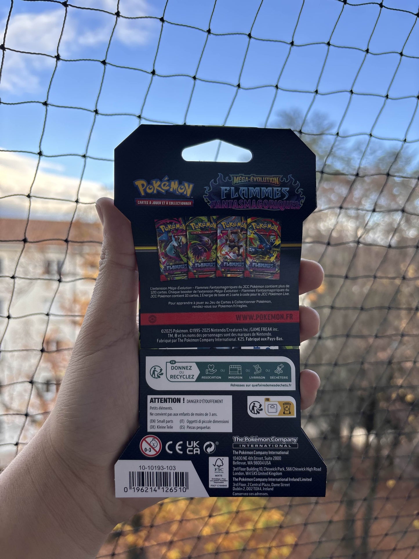 POKEMON - Artset Mega evolution : Flamme Fantasmagotique. (ME02).