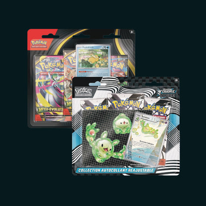 🔥Pack Pokémon – Tripack Foudre Noir (EV 10.5) + Tripack Méga Évolution (ME 01) (FR)🔥