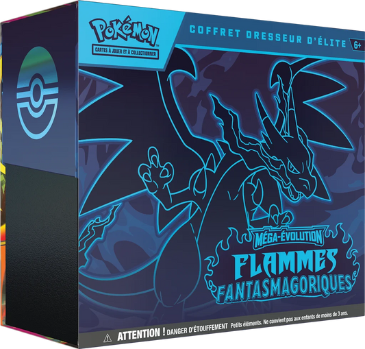 Pokémon – Coffret Dresseur d’Élite : Flammes Fantasmagorique. (ME 02) (FR)
